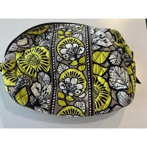 Vera Bradley Classic Citron Retired Pattern Makeup Bag
